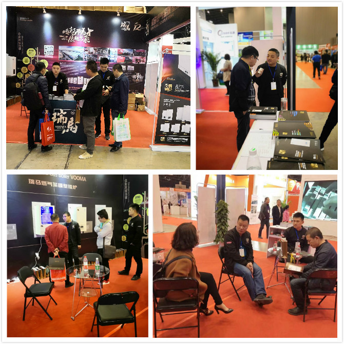 山西暖通展，瑞馬壁掛爐廠家大放異彩！