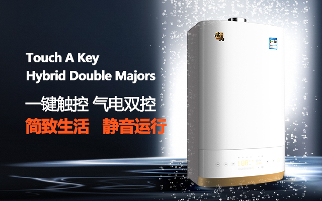 雙能源壁掛爐，省氣25%